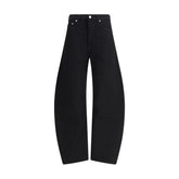 Agolde Black Recycled Cotton High-Waisted Jean